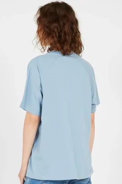 W' S/S Signature T-Shirt - T-shirt | Bleu