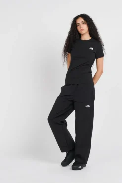 W S/S SIMPLE DOME SLIM TEE - T-shirt | Noir