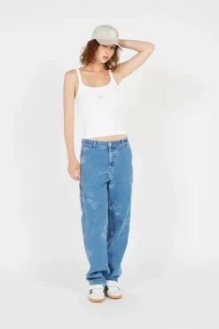 W' Stamp Pant - Jean | Multicolore