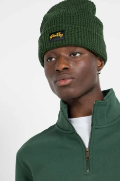 WAFFLE BEANIE - Bonnet | Vert