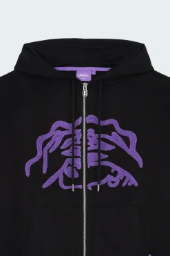 WAREHOUSE - Hoodie zippé | Noir