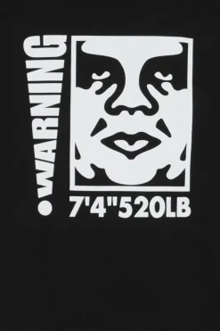 WARNING - T-shirt | Noir