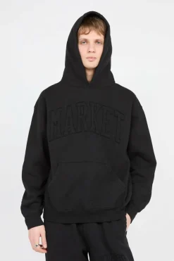 WASHED ARC - Hoodie | Noir