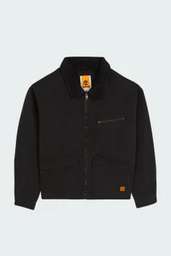 WASHED CANVAS - Veste | Noir