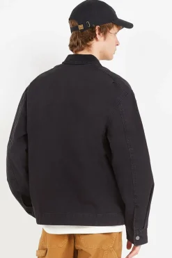 WASHED CANVAS - Veste | Noir