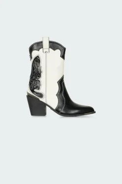 WEST BOOT MID - Santiags | Blanc