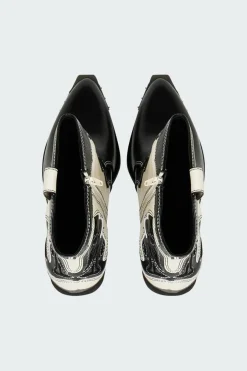 WEST BOOT MID - Santiags | Blanc