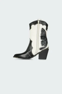 WEST BOOT MID - Santiags | Blanc