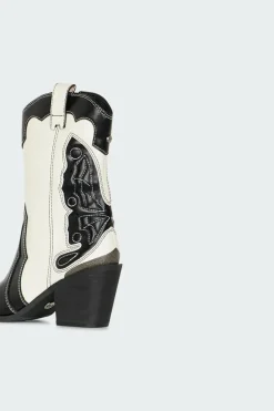 WEST BOOT MID - Santiags | Blanc