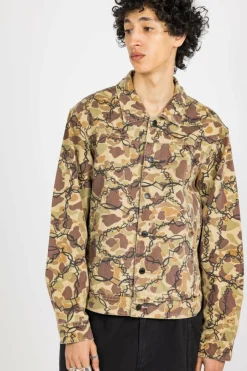 Wired Button Up Jacket - Veste | Kaki