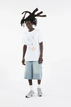 WM STICKER PACK TEE - T-shirt | Blanc