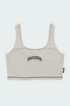 WM TANK CROP KINGDOM - Crop top | Blanc