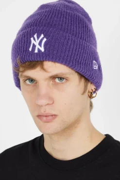 WMNS WIDE CUFF BEANIE - Bonnet | Violet