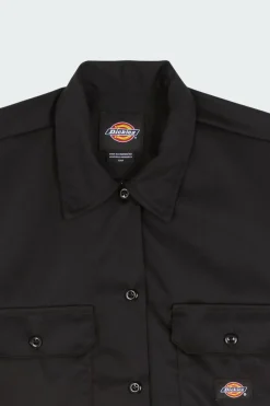 WORK SHIRT CROPPED SS W - Chemise | Noir