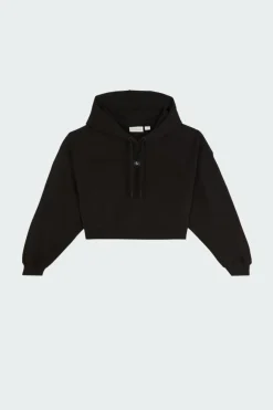 WOVEN LABEL - Hoodie | Noir
