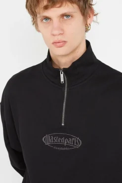 YARD BOXY FUNNEL - Sweatshirt | Noir