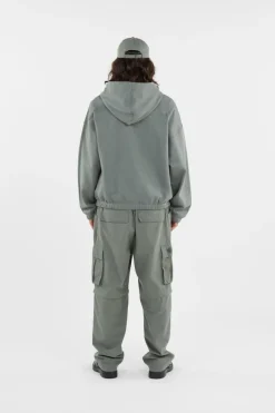 YARD BOXY ZIP HOODIE - Hoodie zippé | Vert