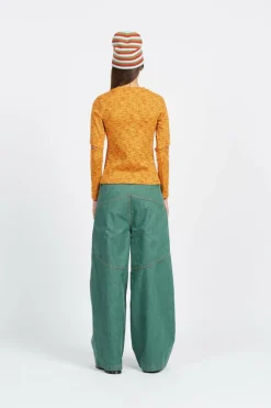 YUZU LONG - Top | Orange