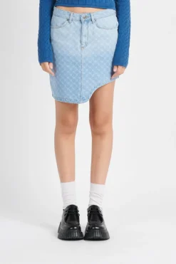 zella monogram - Jupe | Bleu