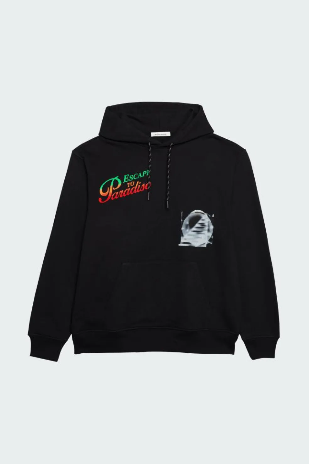 Zeus placement - hoodie | Noir