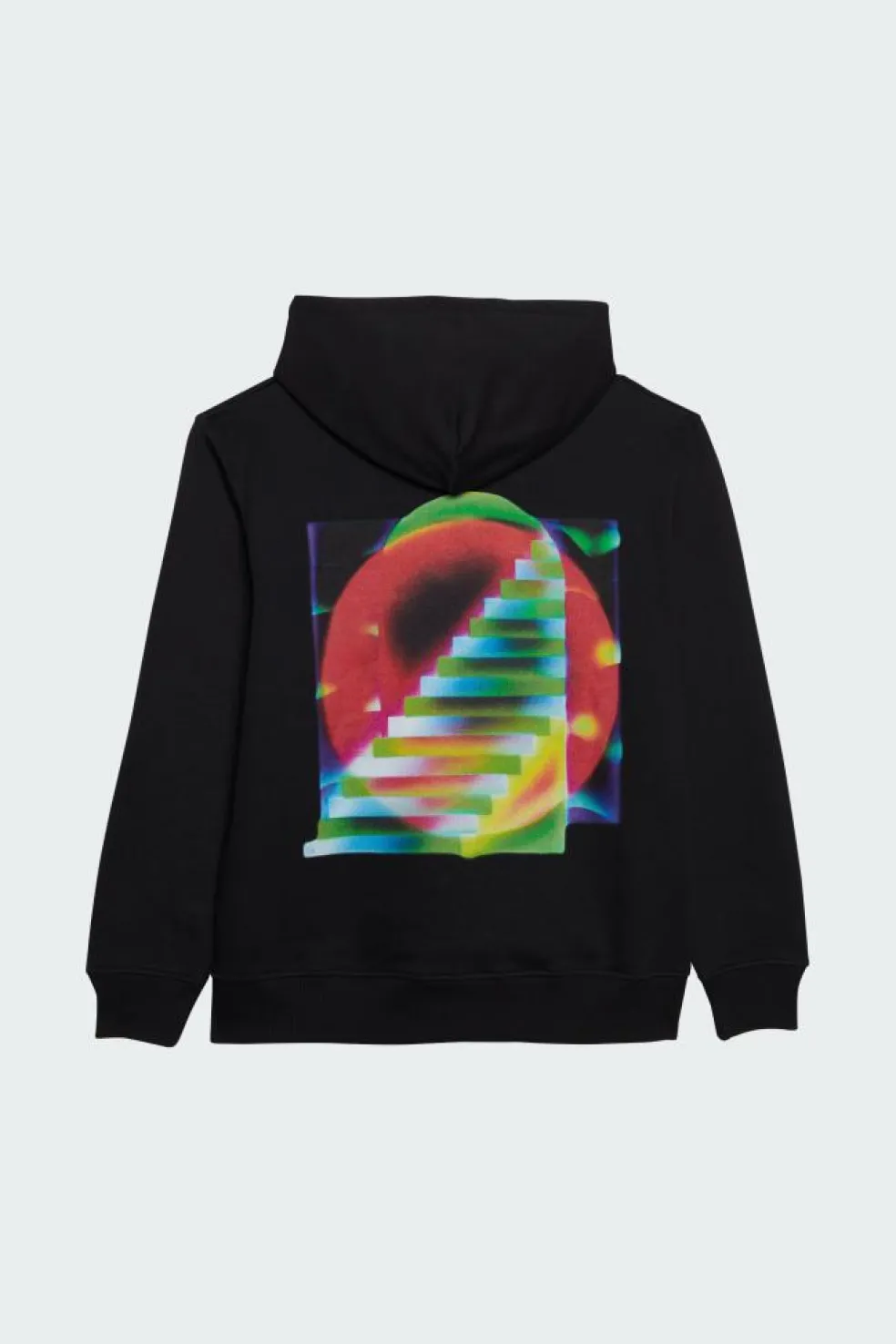 Zeus placement - hoodie | Noir