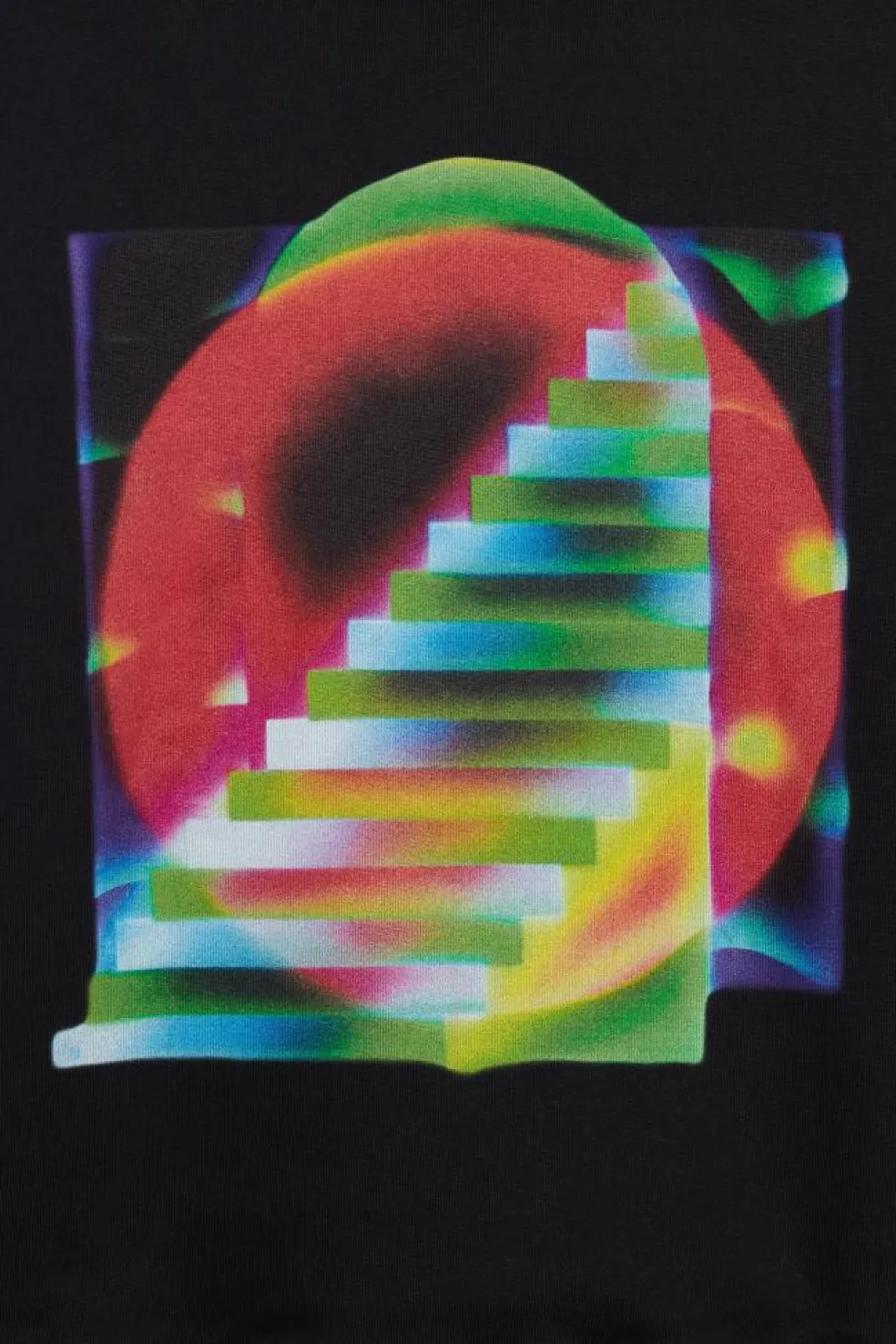 Zeus placement - hoodie | Noir