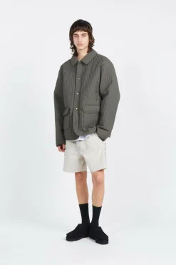 zyer quilted relaxed jacket - Veste | Vert