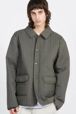 zyer quilted relaxed jacket - Veste | Vert