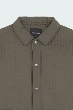 zyer quilted relaxed jacket - Veste | Vert