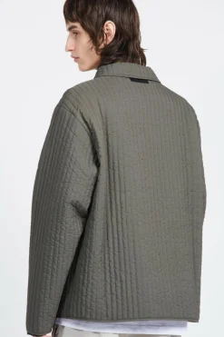 zyer quilted relaxed jacket - Veste | Vert